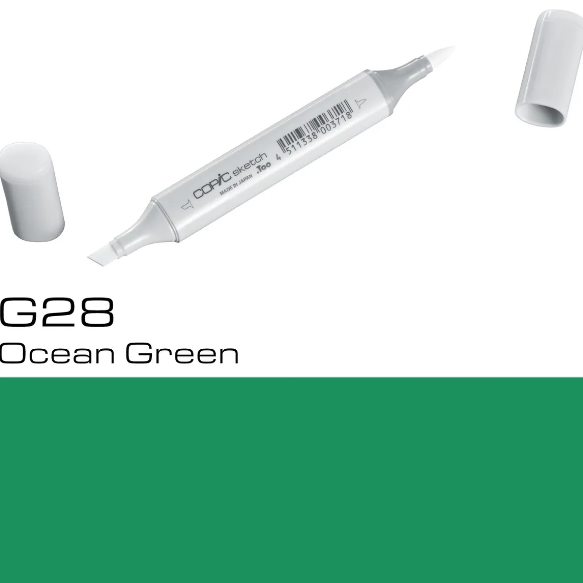 Copic Sketch G28 Ocean Green