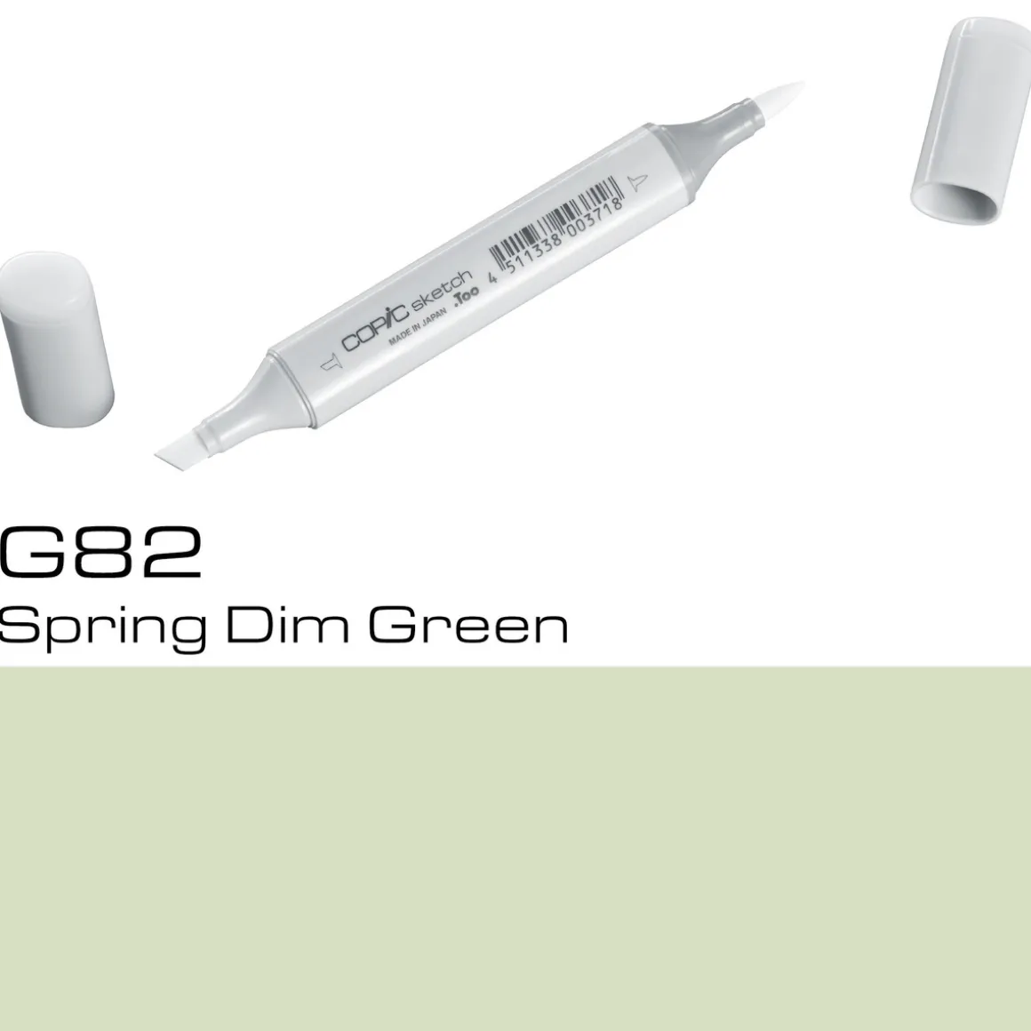 Copic Sketch G82 Spr.Dim Green