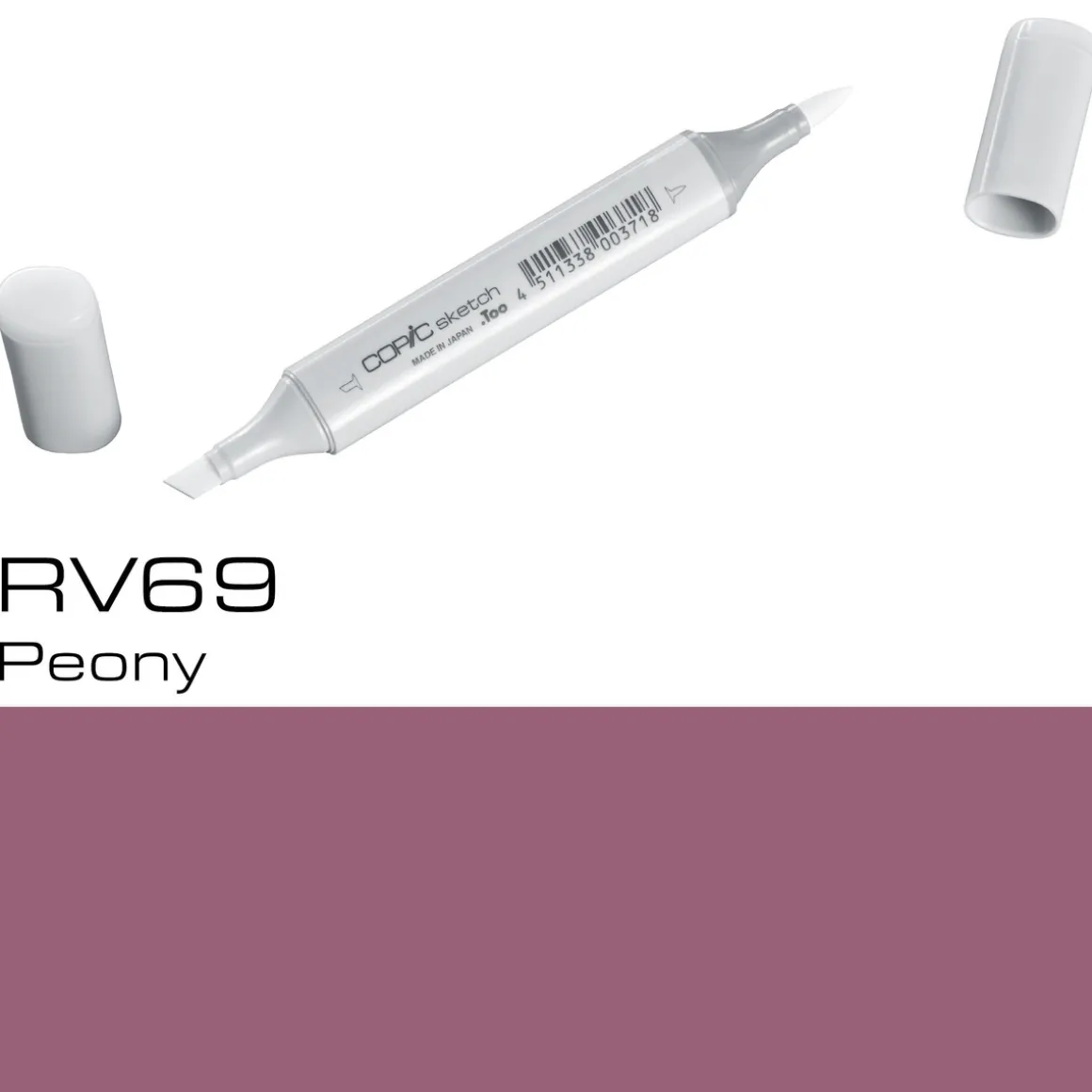 Copic Sketch RV69 Peony