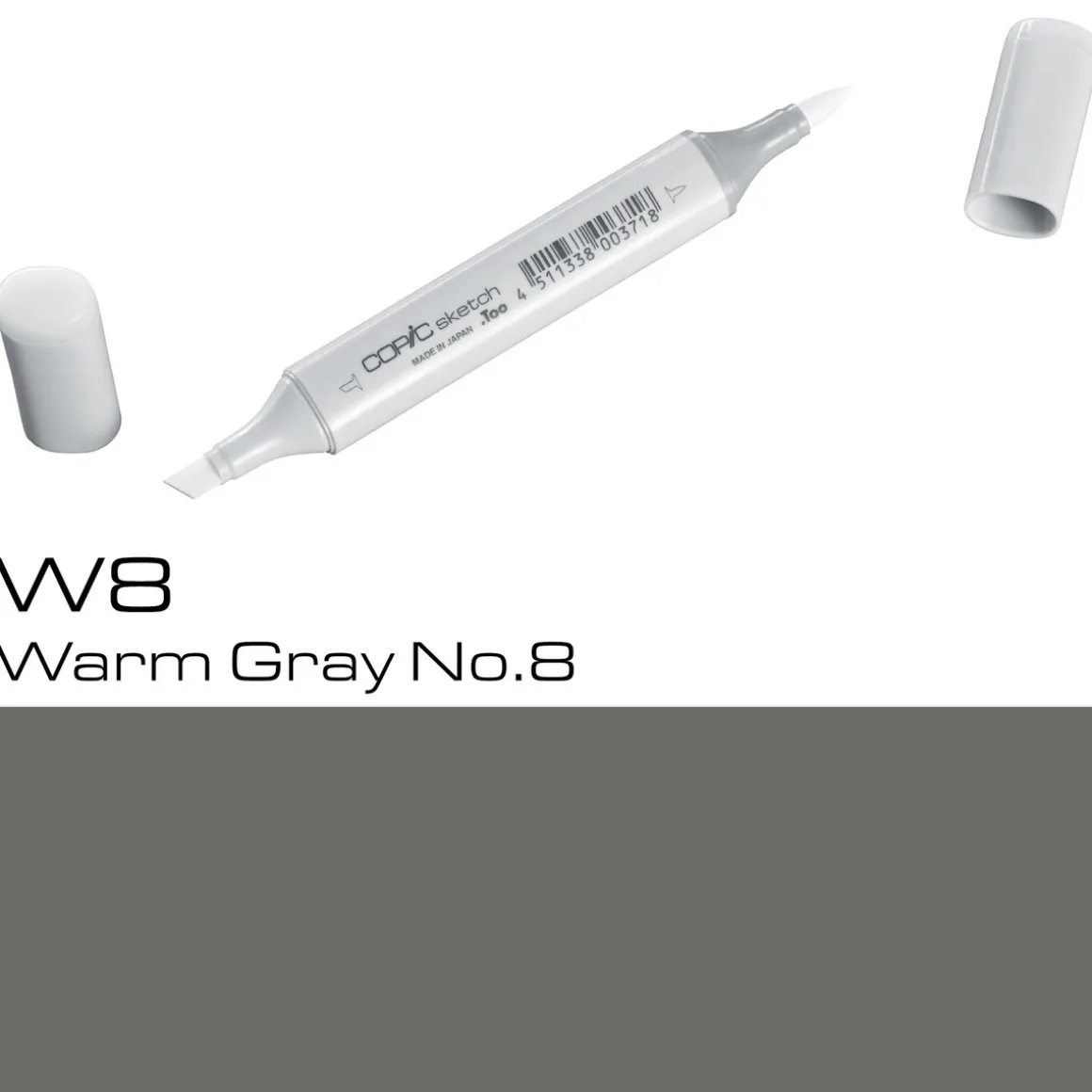 Copic Sketch W8 Warm Gray