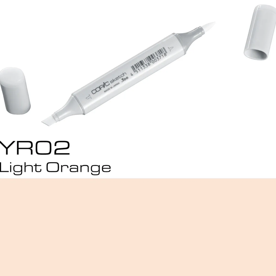 Copic Sketch YR02 Lgt Orange