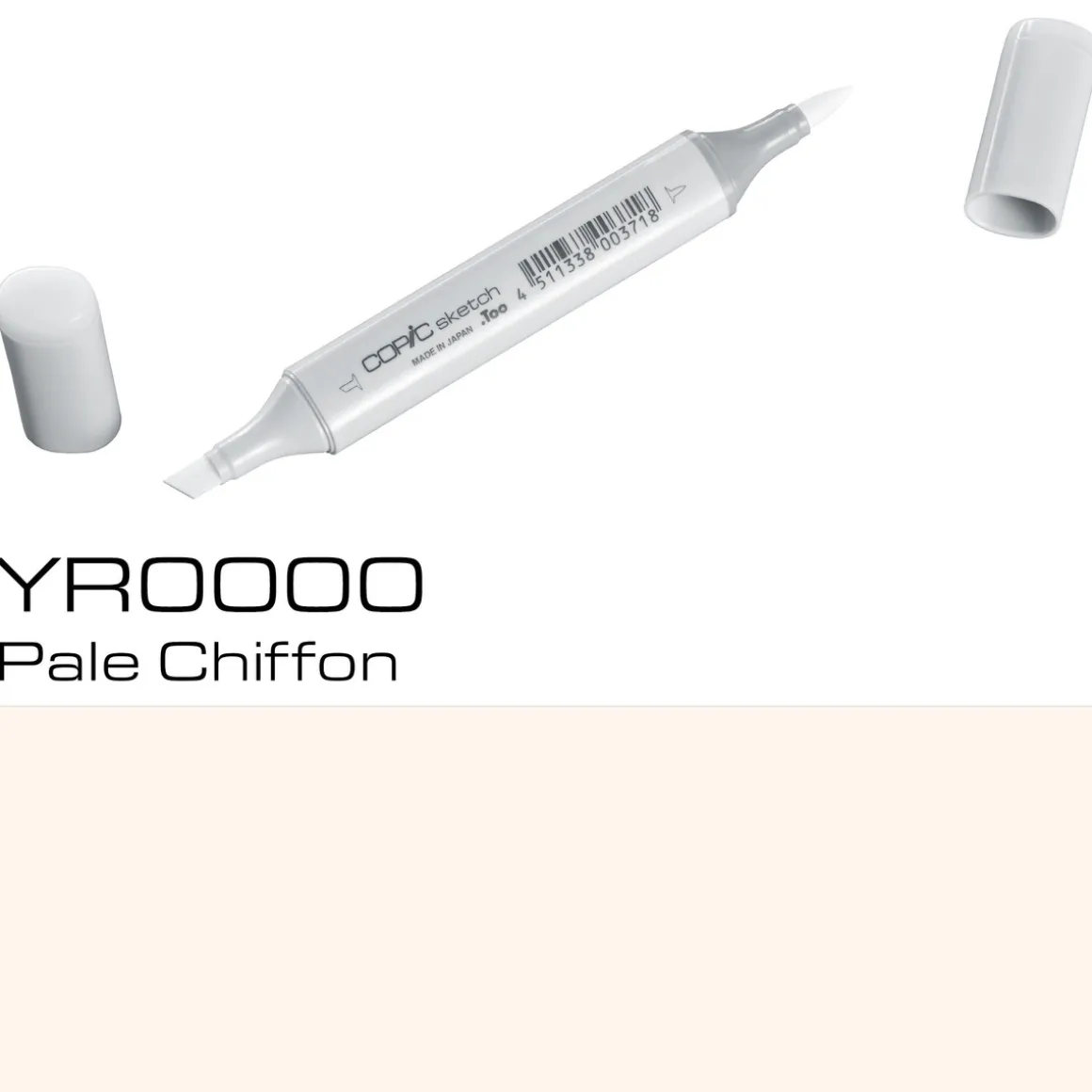 Copic Sketch YR0000 Pl Chiffon