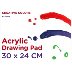 Creative Colours akrylblok A4