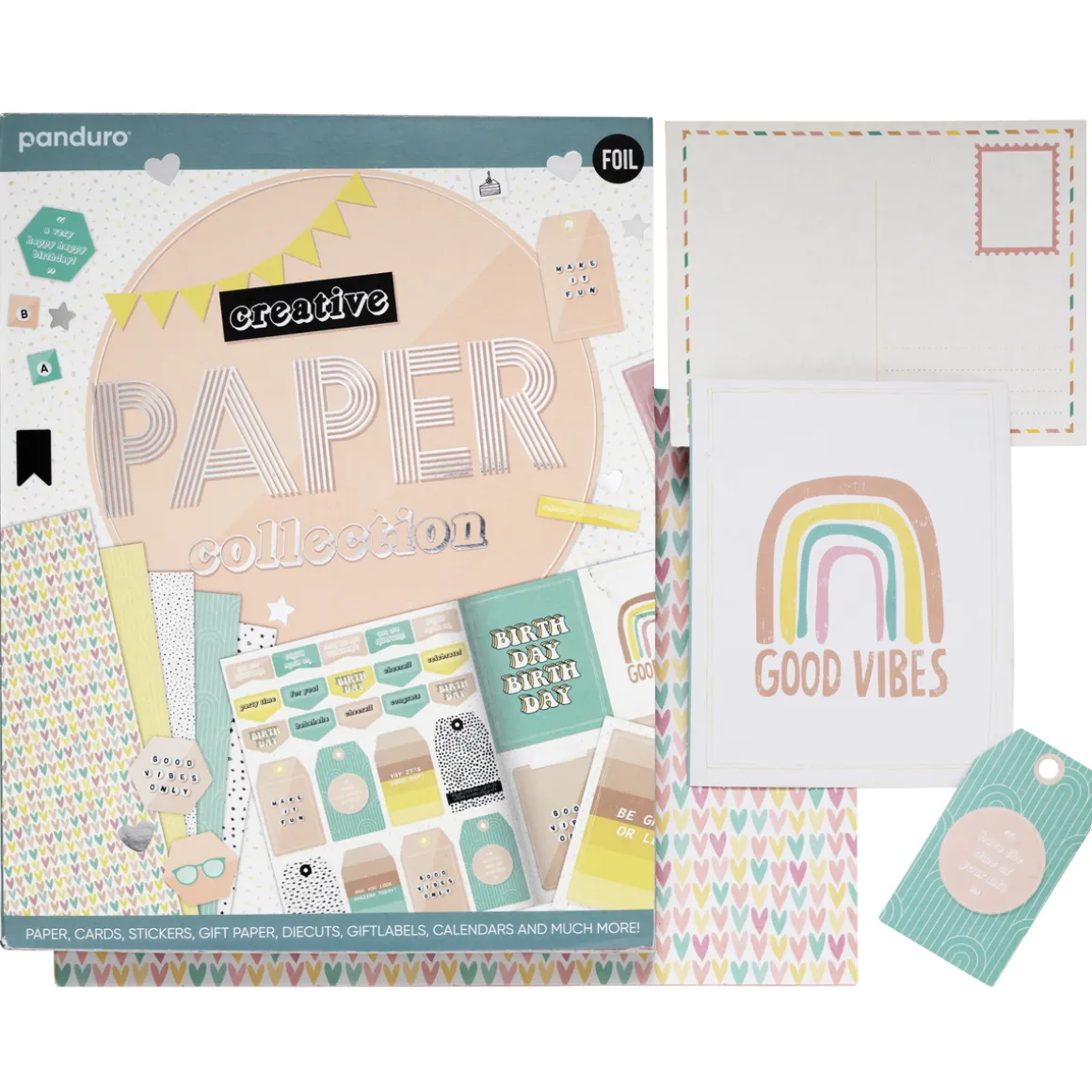 Creative Paper Collection – alt, hvad man kan forestille sig, og mere til, beregnet til hobby- og DIY-projekter i papir