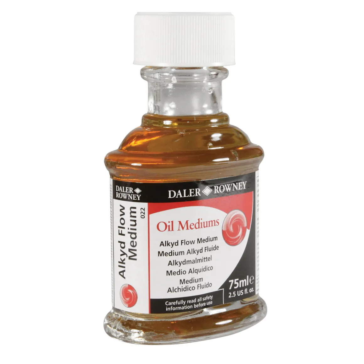 Daler-Rowney Alkyd Flow Medium – et smidigt medium til oliemaling 75 ml