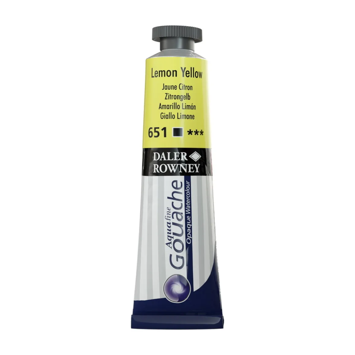 Daler-Rowney Aquafine Gouache 15 ml Lemon Yellow 651