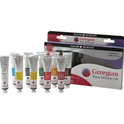 Daler-Rowney Georgian Water Mixable Oil Set 10×20 ml