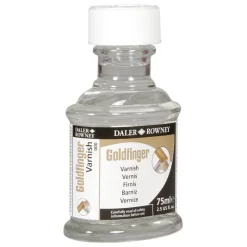 Daler-Rowney Goldfinger Varnish 75 ml, beskyttelseslak til forgyldning og slagmetal