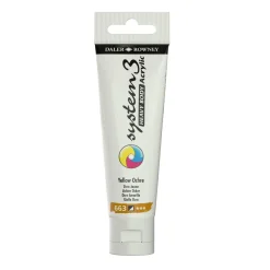 Daler-Rowney System3 Heavy Body akrylfarve 59 ml – Yellow Ochre 663