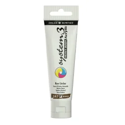 Daler-Rowney System3 Heavy Body akrylfarve 59 ml – Raw Umber 247