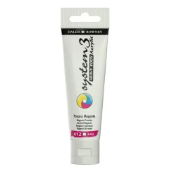 Daler-Rowney System3 Heavy Body akrylfarve 59 ml – Process Magenta 412