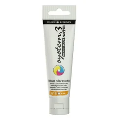 Daler-Rowney System3 Heavy Body akrylfarve 59 ml – Cadmium Orange Hue 619