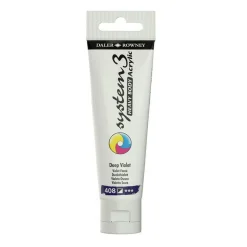 Daler-Rowney System3 Heavy Body akrylfarve 59 ml – Deep Violet 408