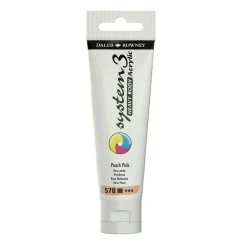 Daler-Rowney System3 Heavy Body akrylfarve 59 ml – Peach Pink 578