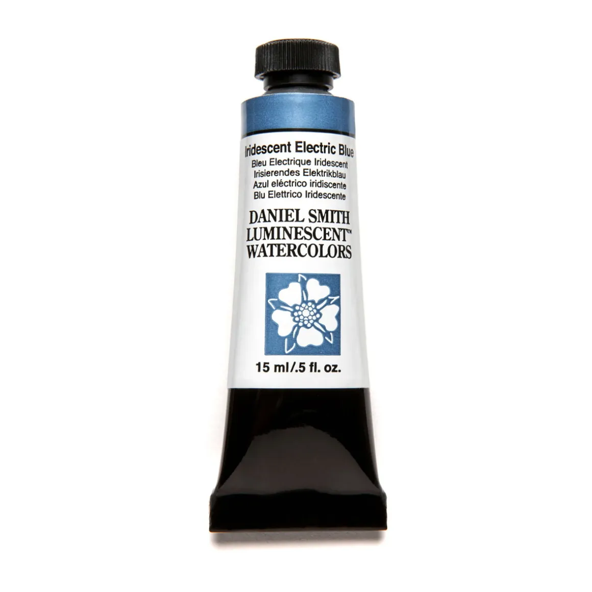 Daniel Smith akvarelfarve 15 ml Iridescent Electric Blue