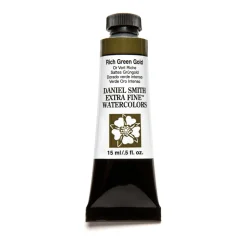 Daniel Smith akvarelfarve 15 ml Rich Green Gold