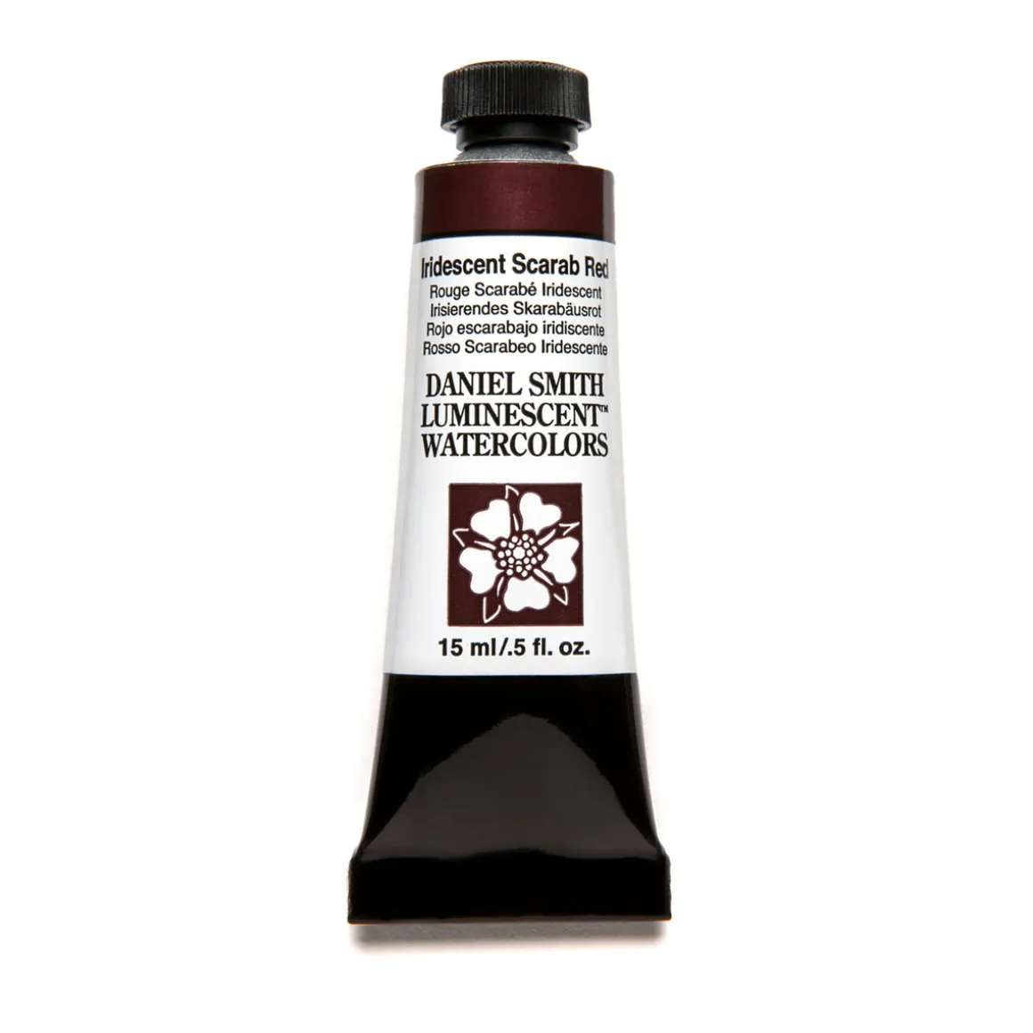 Daniel Smith akvarelfarve 15 ml Iridescent Scarab Red
