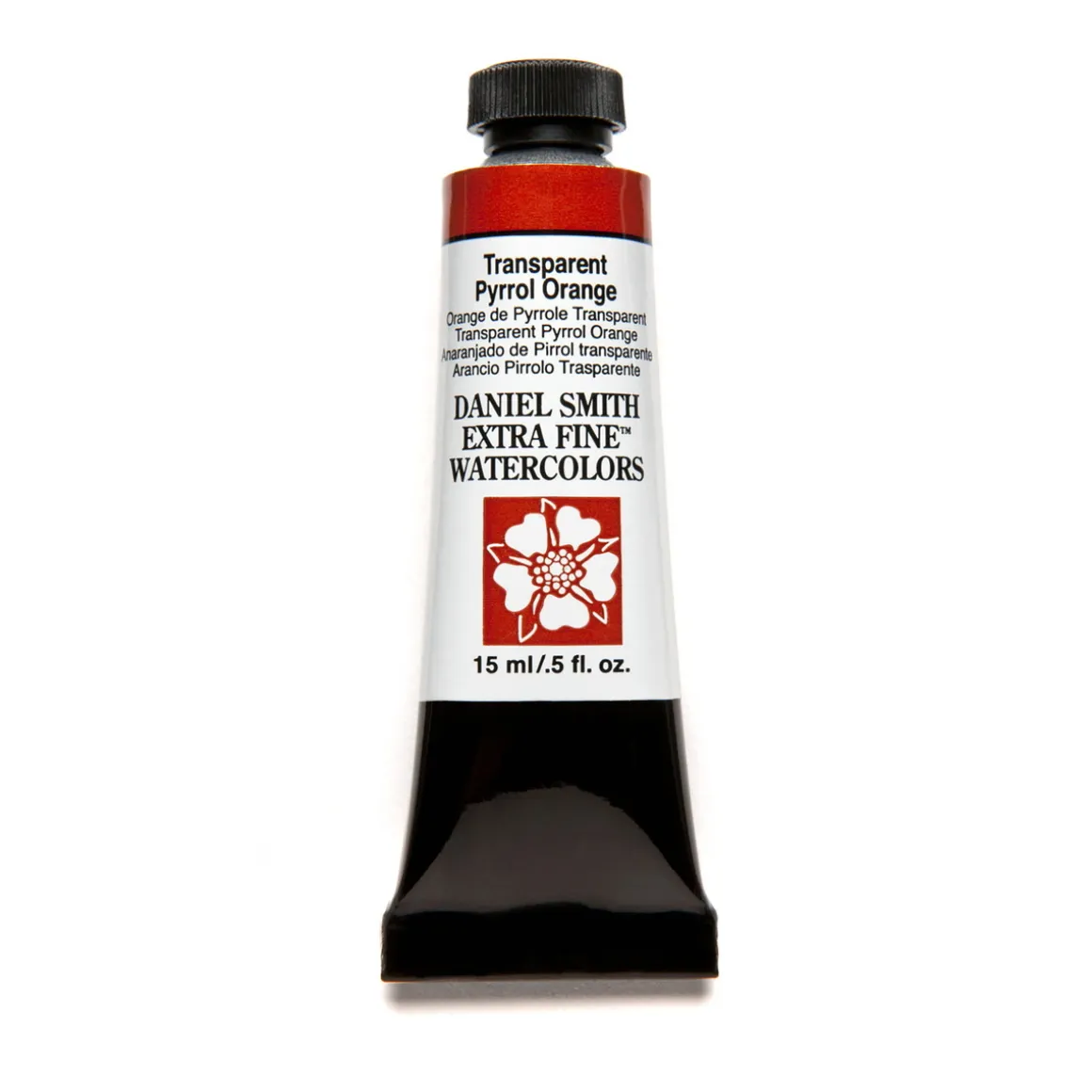 Daniel Smith akvarelfarve 15 ml Transparent Pyrrol Orange