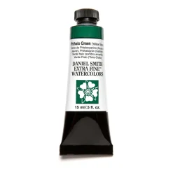 Daniel Smith akvarelfarve 15 ml Phthalo Green (YS)