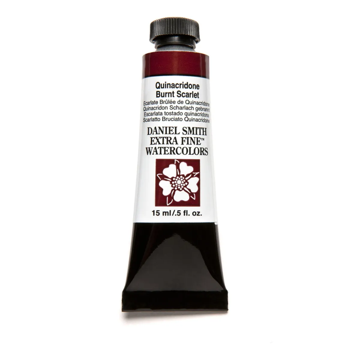 Daniel Smith akvarelfarve 15 ml Quinacridone Burnt Scarlet