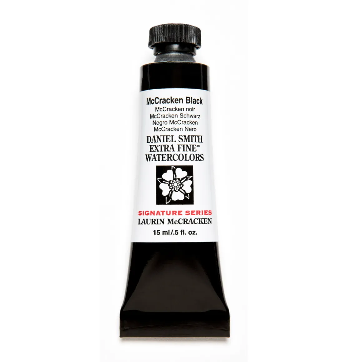 Daniel Smith akvarelfarve 15 ml McCracken Black