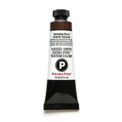 Daniel Smith akvarelfarve 15 ml Hematite Burnt Scarlet Genuine