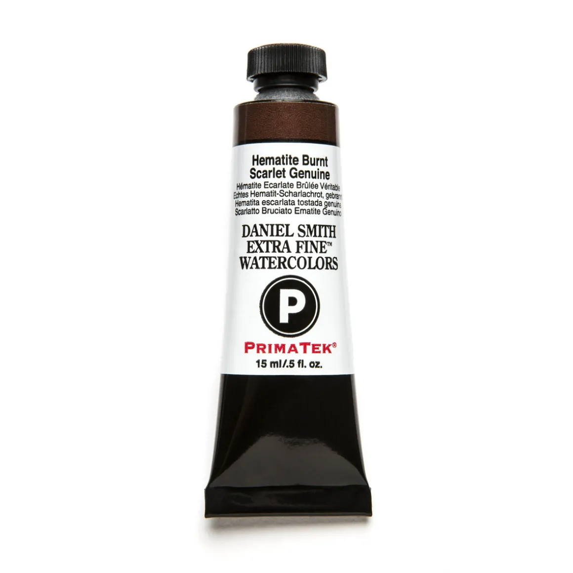 Daniel Smith akvarelfarve 15 ml Hematite Burnt Scarlet Genuine
