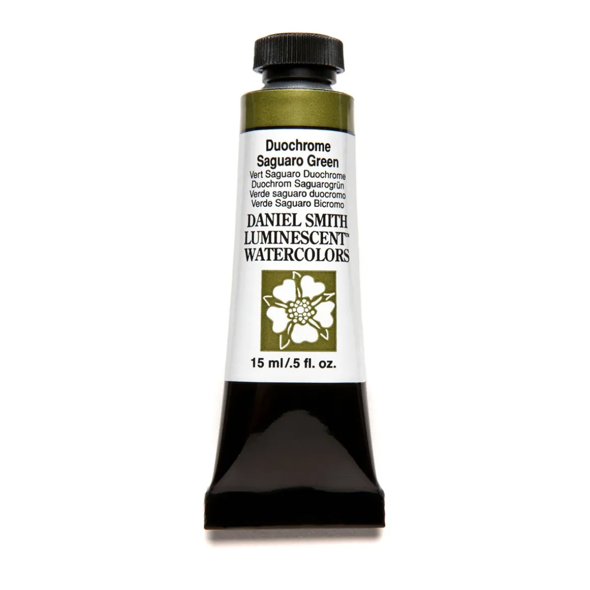 Daniel Smith akvarelfarve 15 ml Duochrome Saguaro Green