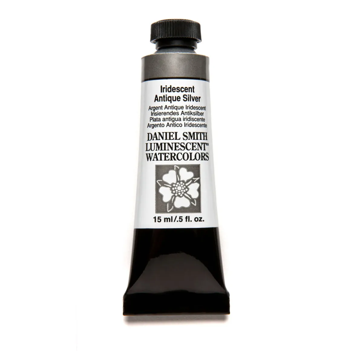 Daniel Smith akvarelfarve 15 ml Iridescent Antique Silver