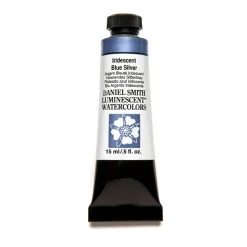 Daniel Smith akvarelfarve 15 ml Iridescent Blue-Silver