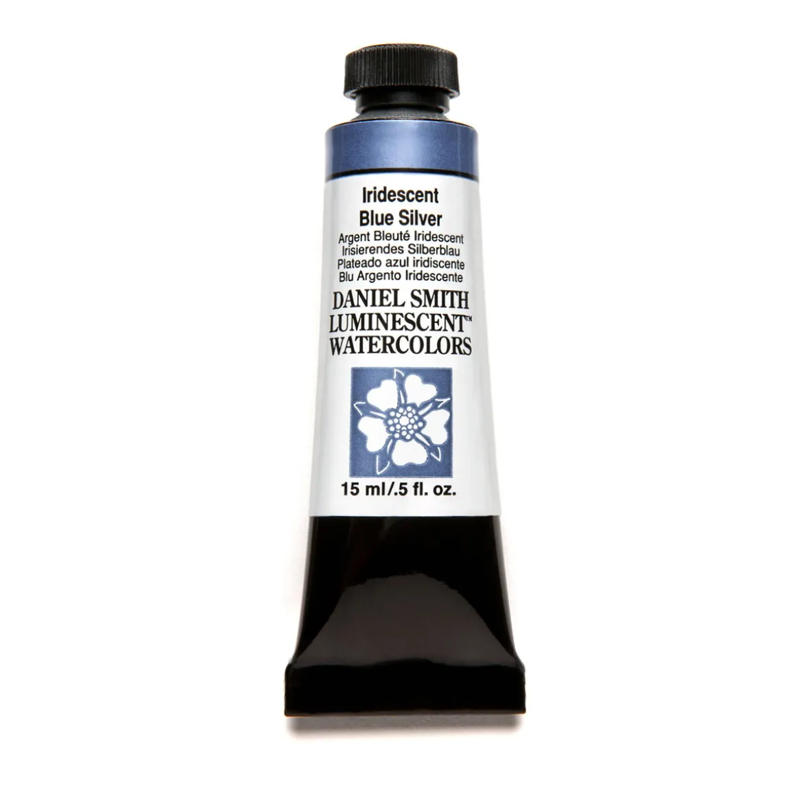 Daniel Smith akvarelfarve 15 ml Iridescent Blue-Silver