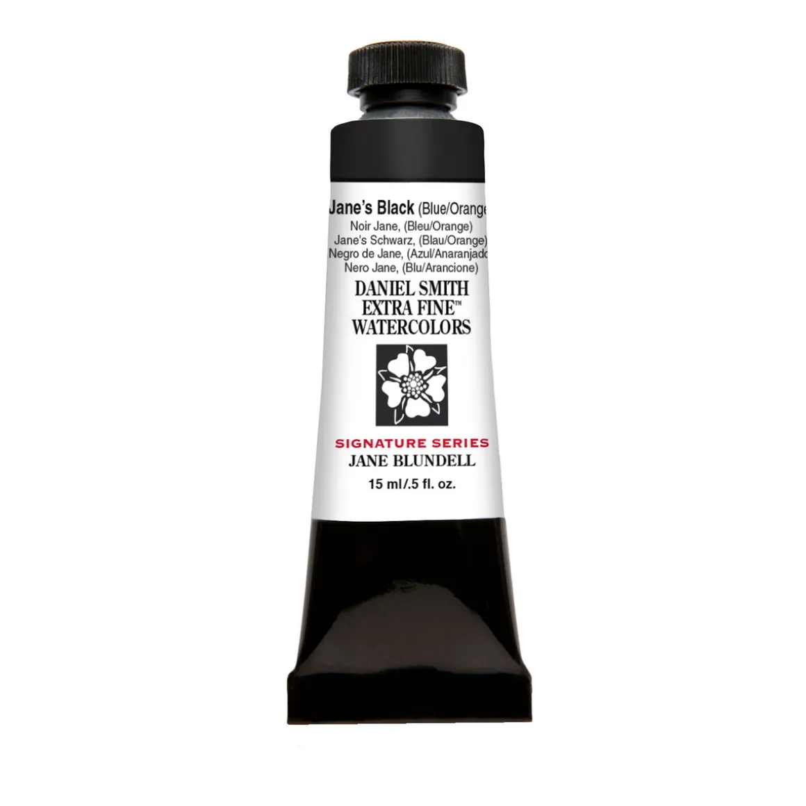 Daniel Smith akvarelfarve 15 ml Jane's Black (Blue/Orange)