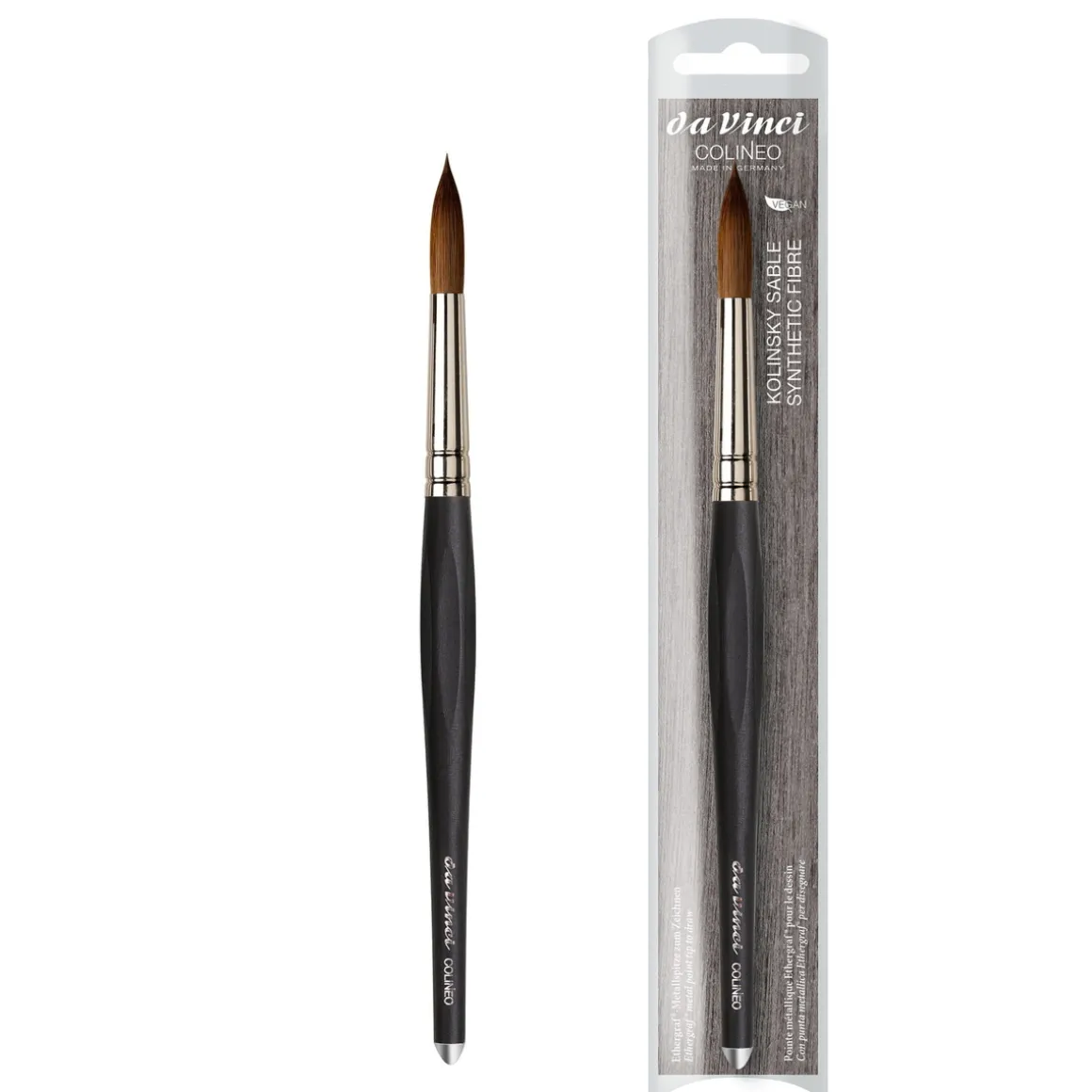da Vinci Brush Colineo 2, syntetisk pensel, der føles som kolinsky-børster