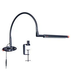 Daylight Techne 2 E36000, sort staffelilampe med fantastisk fleksibilitet, CRI 95+