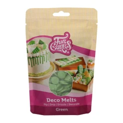 Deco Melts kagedekoration 250 g grøn