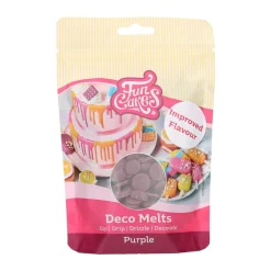 Deco Melts kagedekoration 250 g lilla
