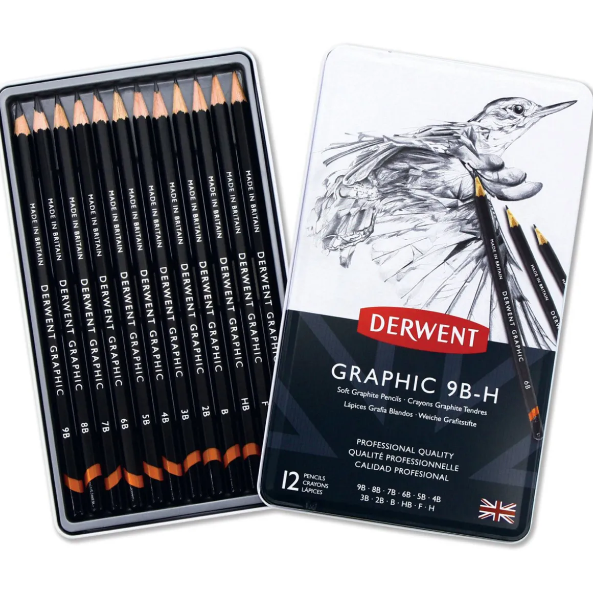 Derwent Graphic soft 12 stk.