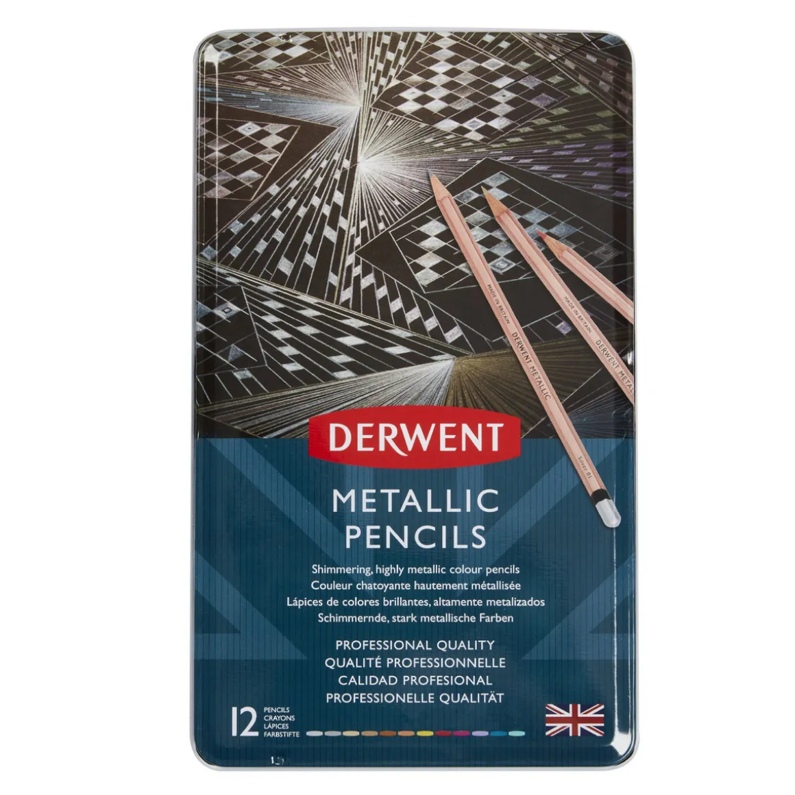 Derwent Metallic 12 farver