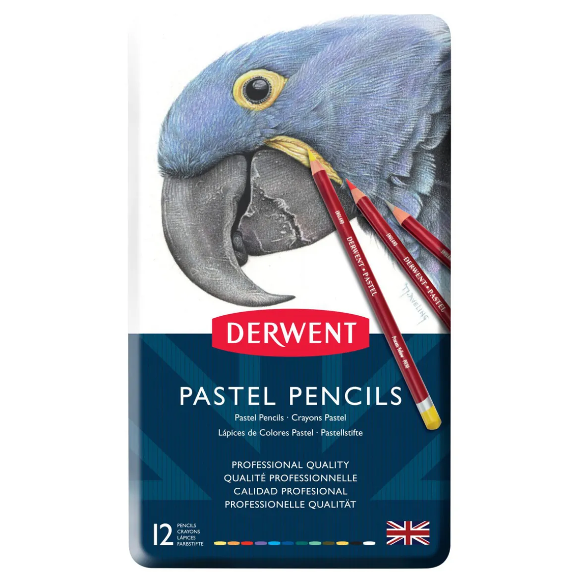 Derwent pastelblyanter 12 stk.