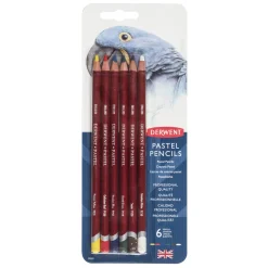 Derwent pastelblyanter 6 stk.