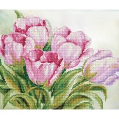 Diamond Dotz Tulip Swathe – diamond painting, 40,6×50,8 cm, 17427 dotz