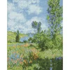 Diamond Dotz View Of Vetheuil – diamond painting, 50×66 cm, 40600 dotz