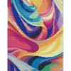 Diamond Painting kunstnerisk motiv, 30×40 cm væv + perler, silikone og pincet
