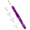 Diamond painting-pen/applikator i ergonomisk udførelse og 4 redskaber