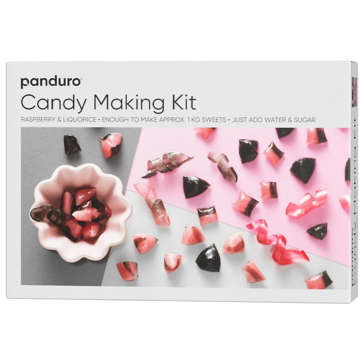 DIY-kit Candy Making Kit, lav bolsjer med smag af jul, æble og pebermynte!