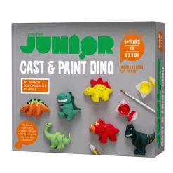 DIY-kit Dinosaurer af gips