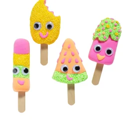 DIY kit Funny Ice Creams 4 stk