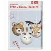 DIY-kit Pearly Animal Baubles