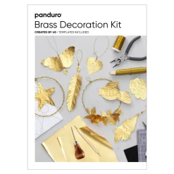 DIY-kit Skab smukke genstande og dekorationer med skinnende messing