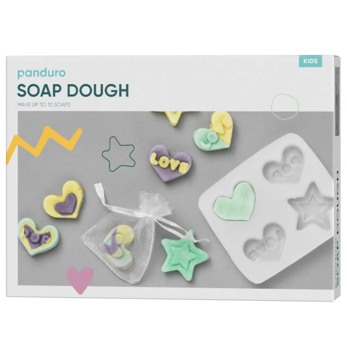 DIY-kit Soap Dough, en sjov måde for børn at lave spændende sæber på